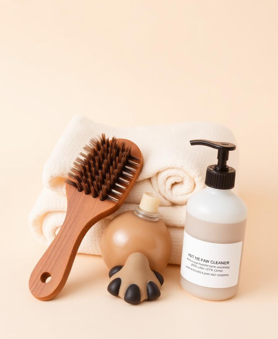 Grooming & Care collection — Brushes, towels, and gentle paw care.